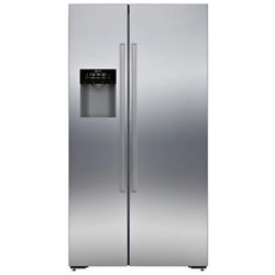 Neff KA3923I20G American Style Fridge Freezer, A+ Energy Rating, 90cm Wide, Stainless Steel